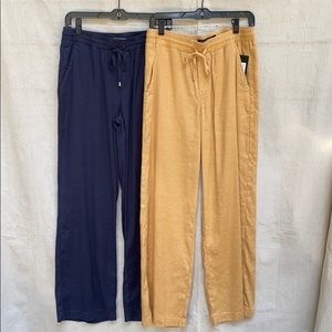 Drawstring Linen Pants